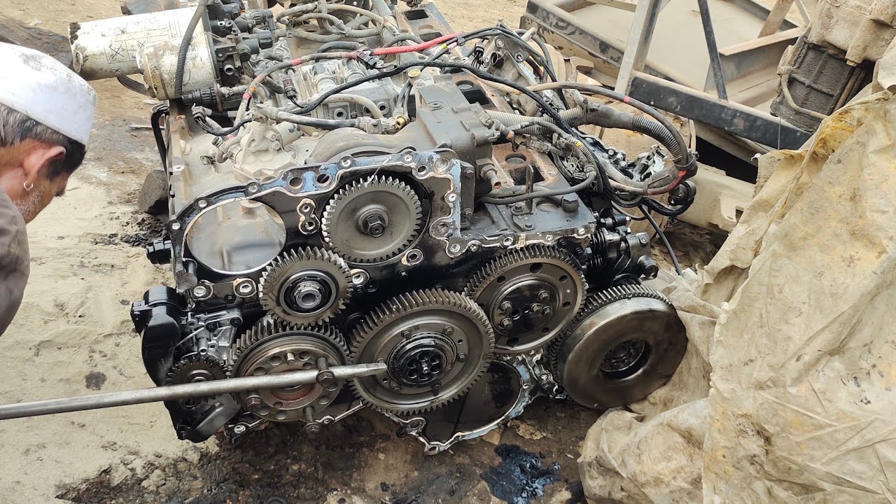 Isuzu Fvz280 6hk1 Engine Repairing\\truck 6cylinder engine repair