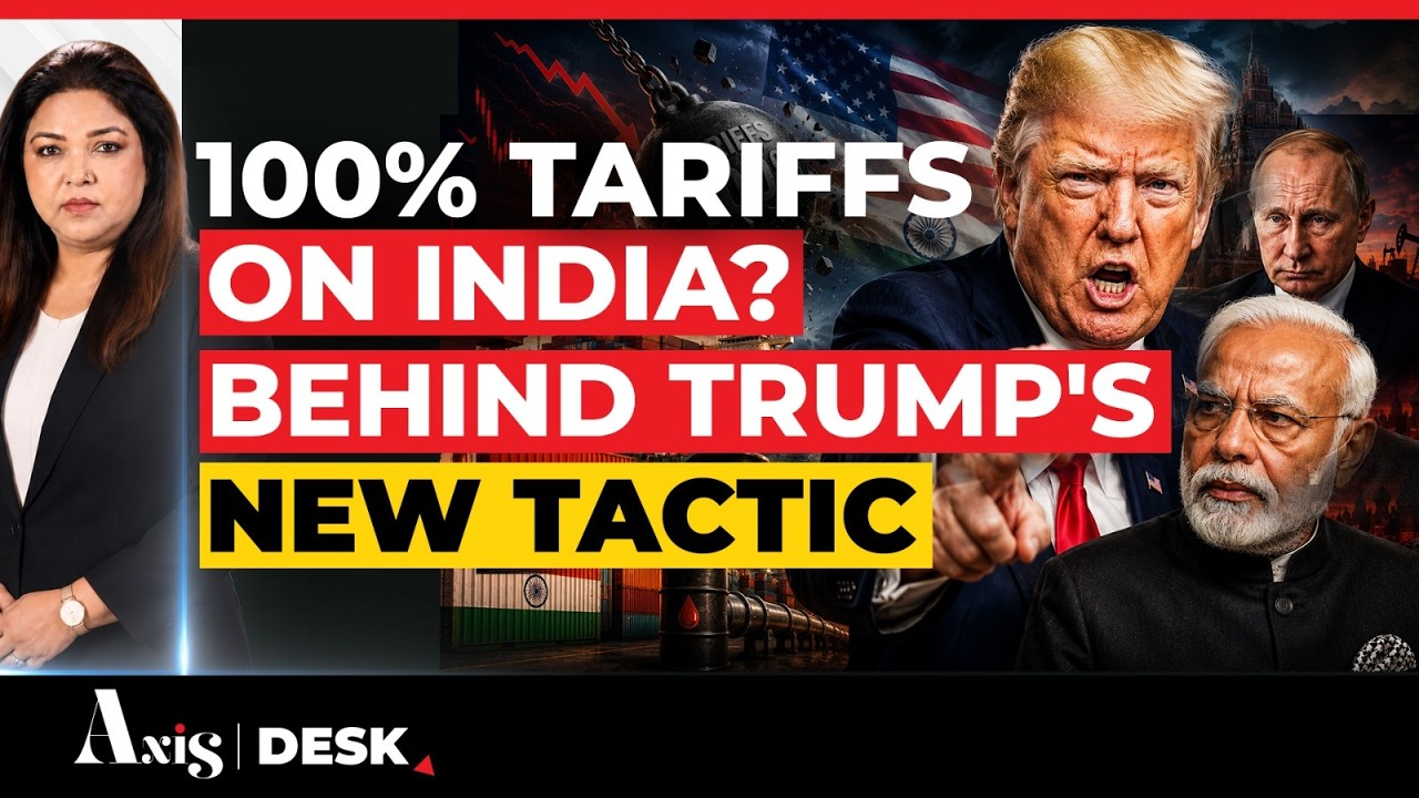 Trump Hits India With 100% Tariff Hammer; Trade Deal Leverage Over Russian Oil Buy?