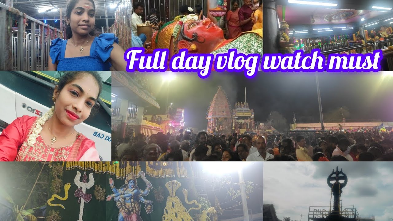 Malaiyanoor தேர் திருவிழா / full day vlog #feed #vlog #fullscreenstatus #subscribe #travel #tranding