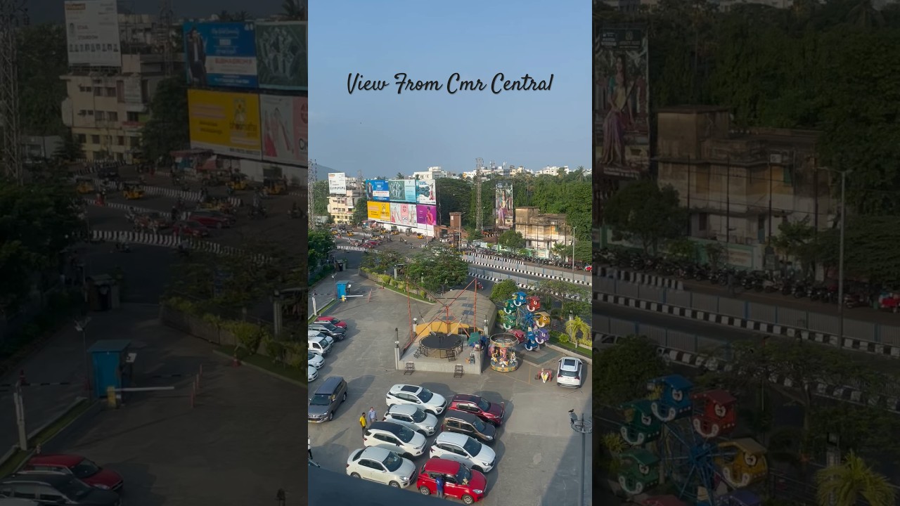 View From CMR Central Vizag #shorts #youtubeshorts #vizag