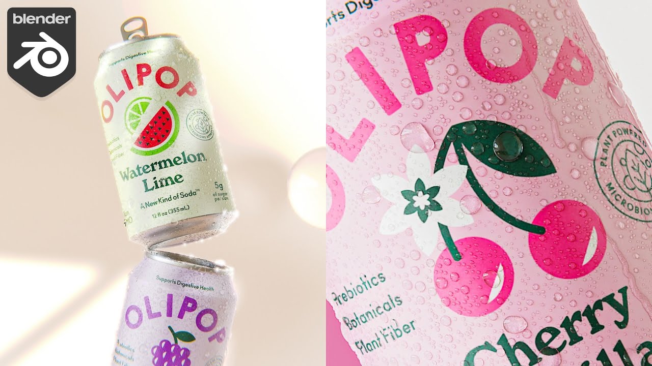3D Cans Animation in Blender