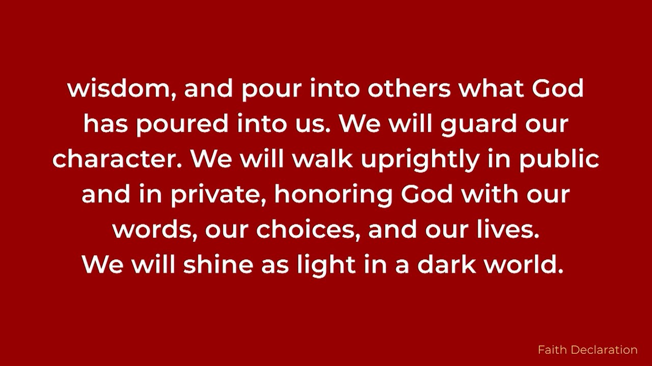 Sunday Morning Worship