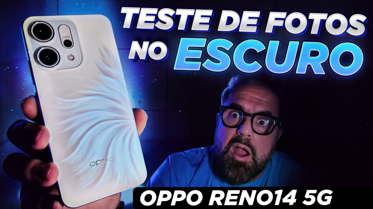 FOTOS e VÍDEOS no ESCURO! MINHA EXPERIÊNCIA usando o OPPO RENO14 5G