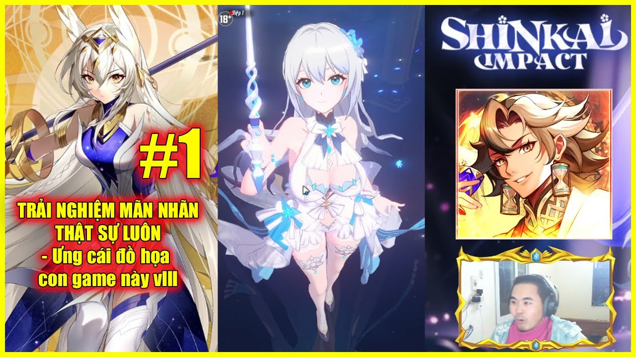 SHINKAI IMPACT KHỞI NGUYÊN #1 - TRẢI NGHIỆM MÃN NHÃN THẬT SỰ LUÔN - Ưng cái đồ họa con game này vlll
