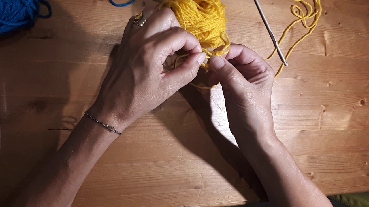 Haken in het ronde ~ Dubbele Magische Cirkel met 6 vasten