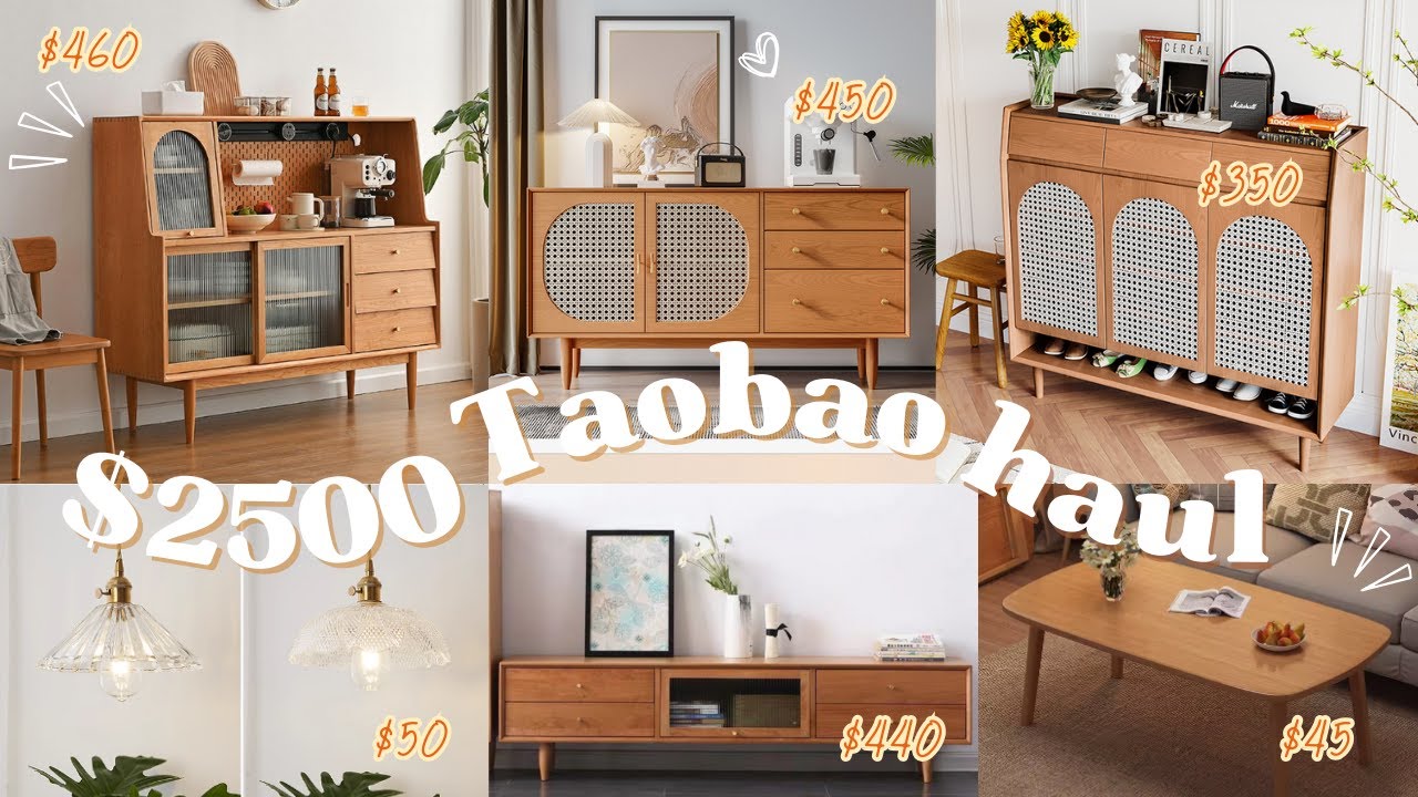 #22 - Muji-Themed Taobao Furniture Haul Singapore (Part 1) | Minimalist Wood House