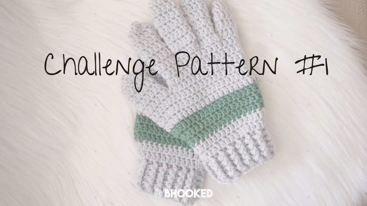Men's Crochet Gloves | Made With Love | Crochet Challenge for Warm Up America