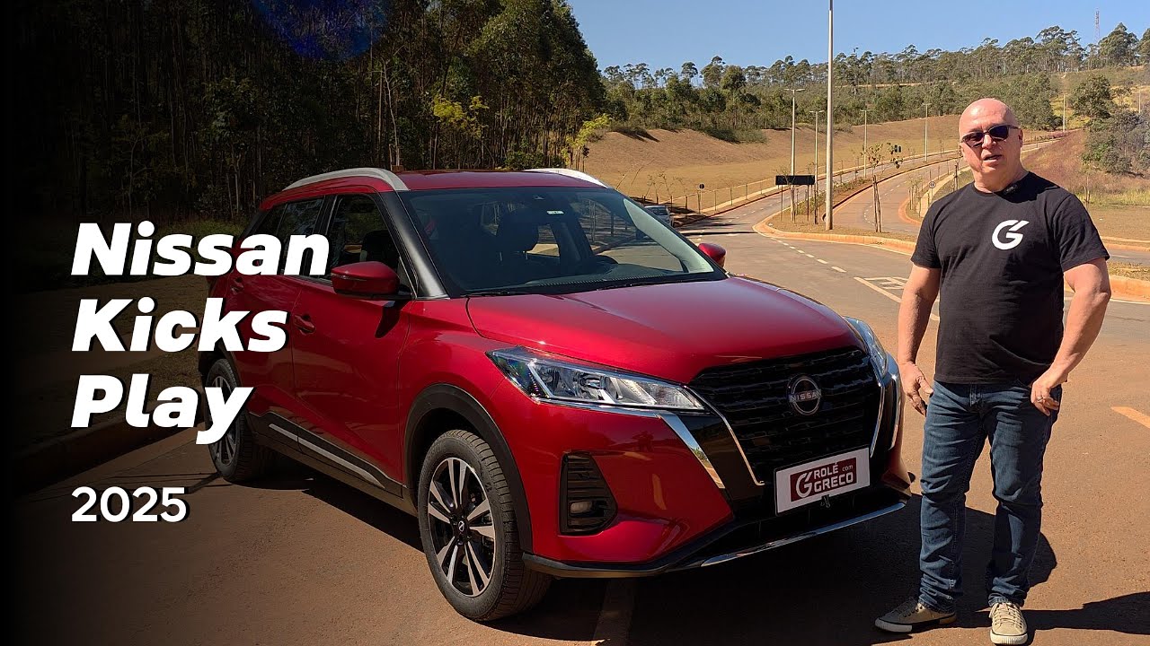 Nissan Kicks Play 2025 | Versão especial com visual exclusivo e mais conectividade!