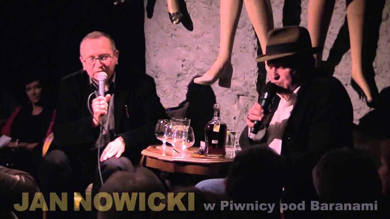 Jan Nowicki w Piwnicy pod Baranami