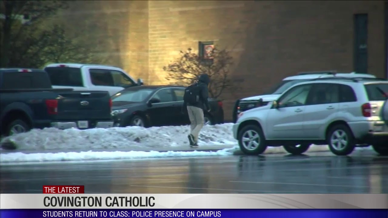 Students return to Covington Catholic after viral video