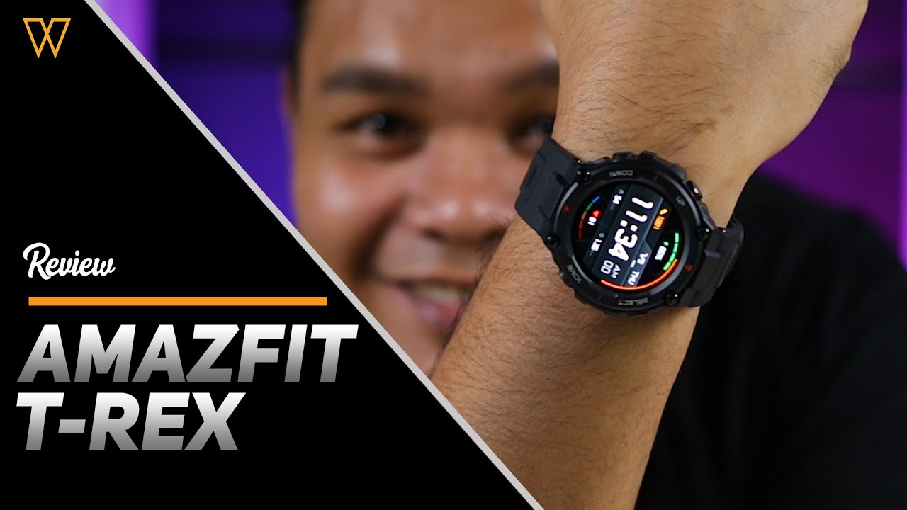 Amazfit T-Rex: Jam Tangan Kecergasan Yang Tahan Lasak