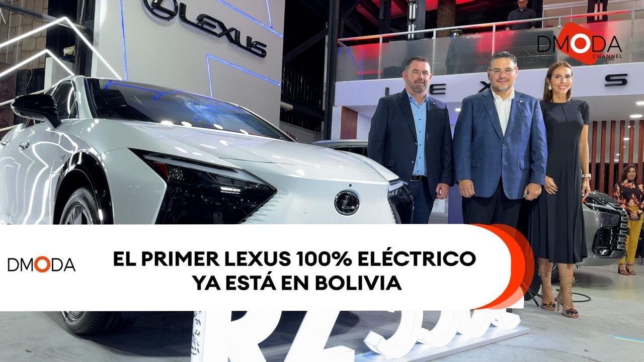 EL PRIMER LEXUS 100% ELÉCTRICO YA ESTÁ EN BOLIVIA