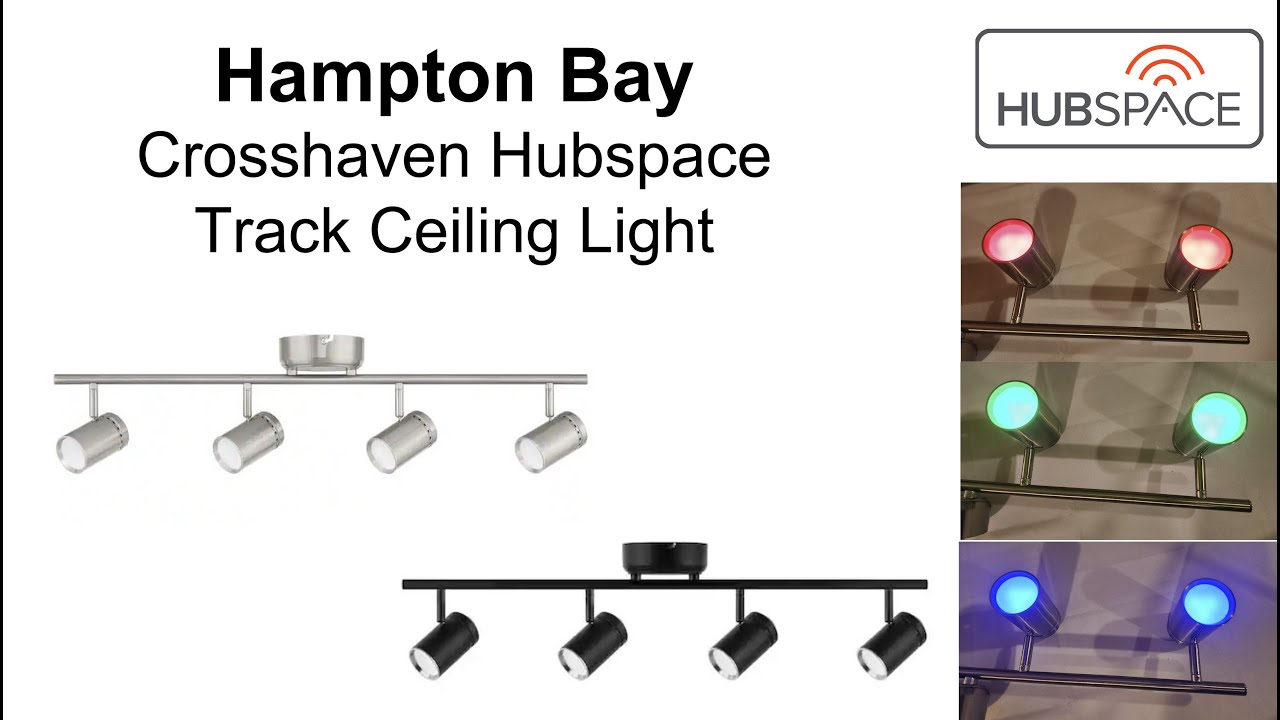 Hampton Bay Crosshaven Track Light