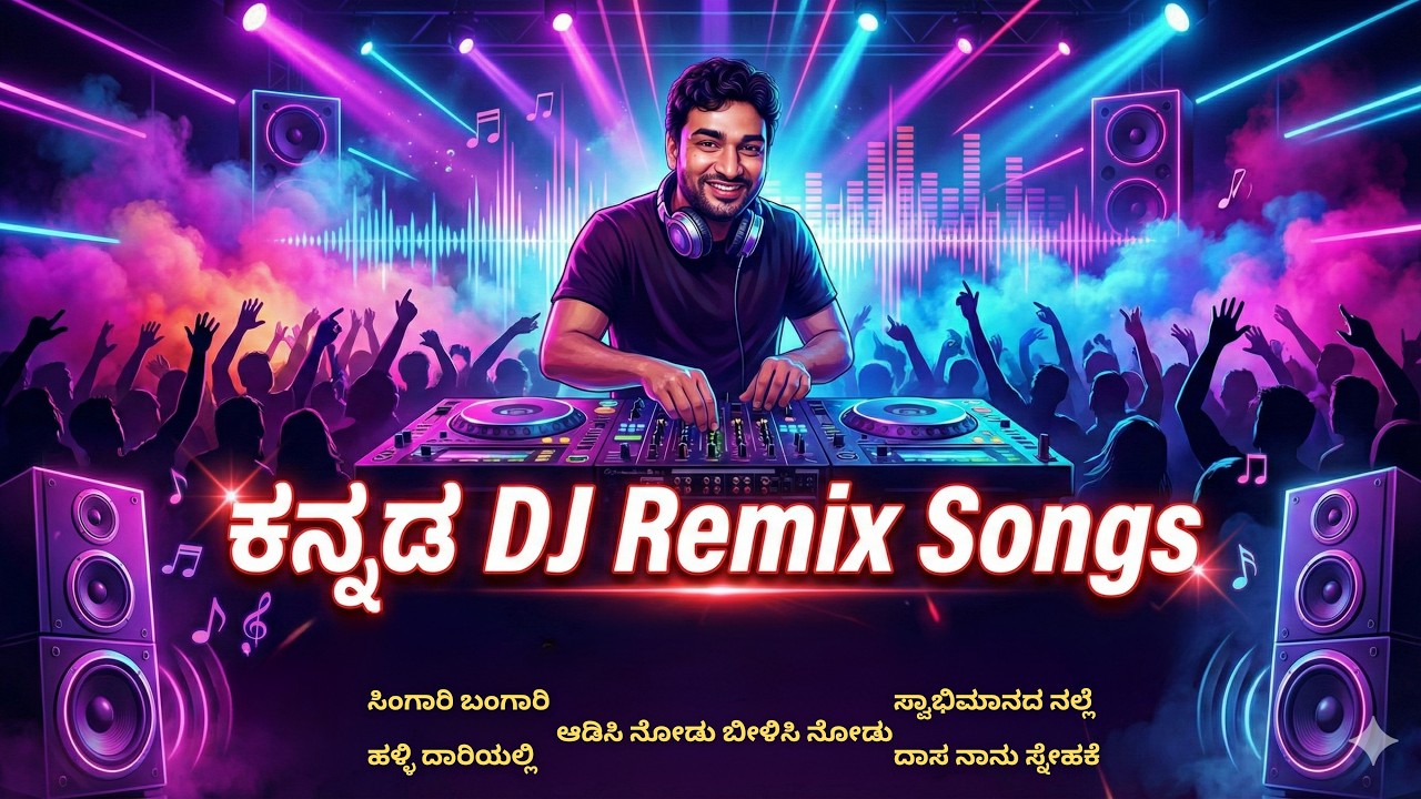 Kannada Retro DJ Remix Songs Collections - 07 | Evergreen Songs | Remix Songs | Kananda Retro Waves