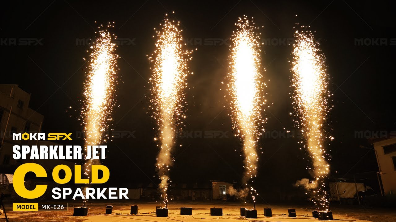 MOKA SFX Sparkler Jet MK-E26 | Outdoor 10m Cold Spark Machine for Stage Effects!