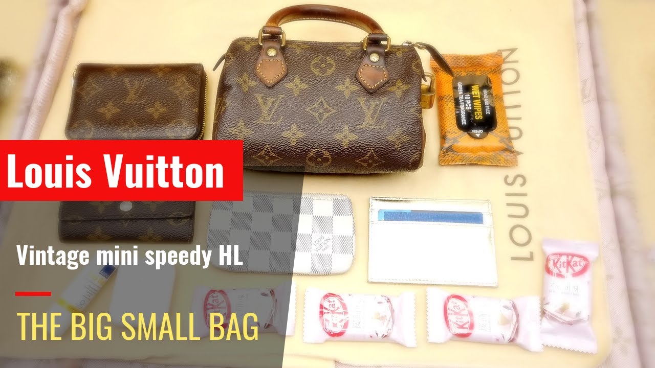 Louis Vuitton Vintage Mini Speedy HL