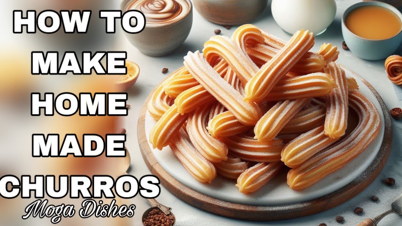 Home Made Churros | How To Make Churros | waat jeclaan  boon taa