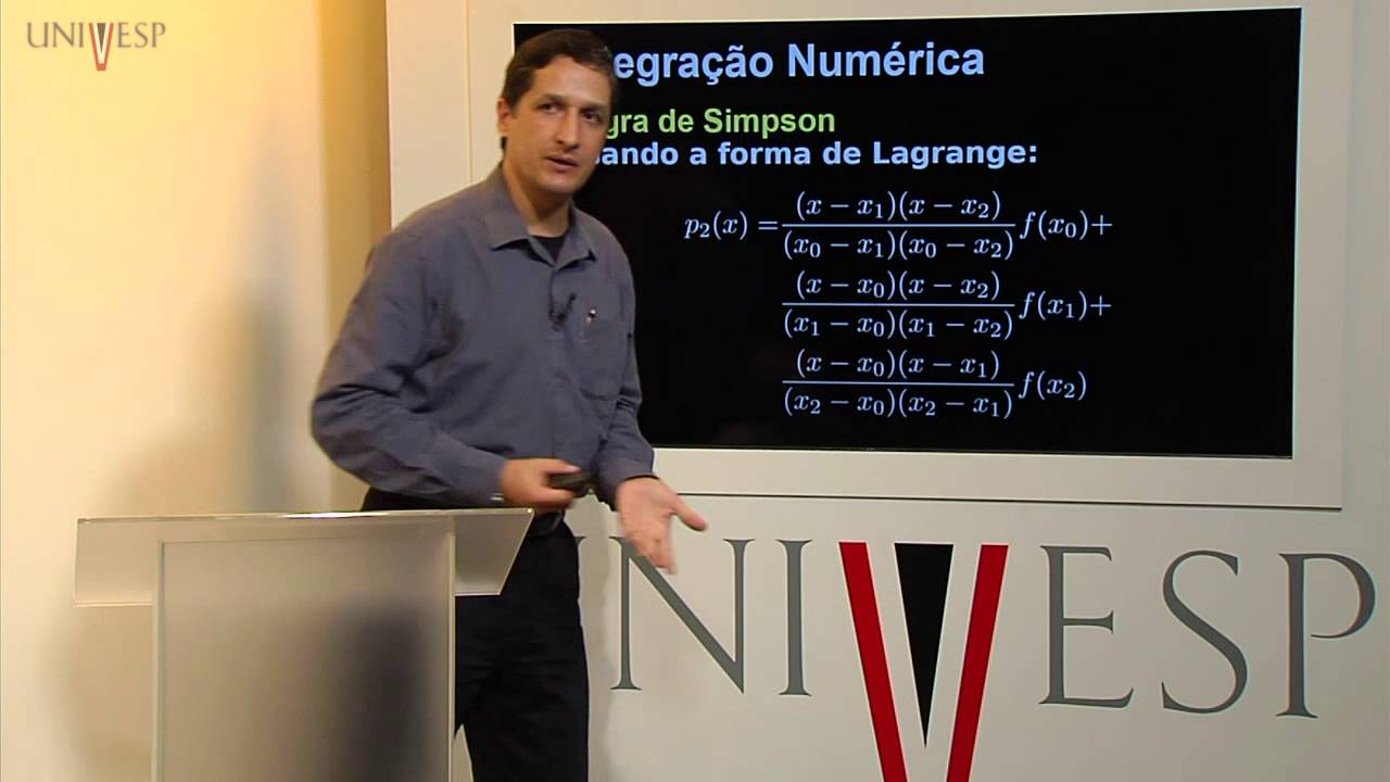 Métodos Numéricos - Aula 27 - Integração numérica