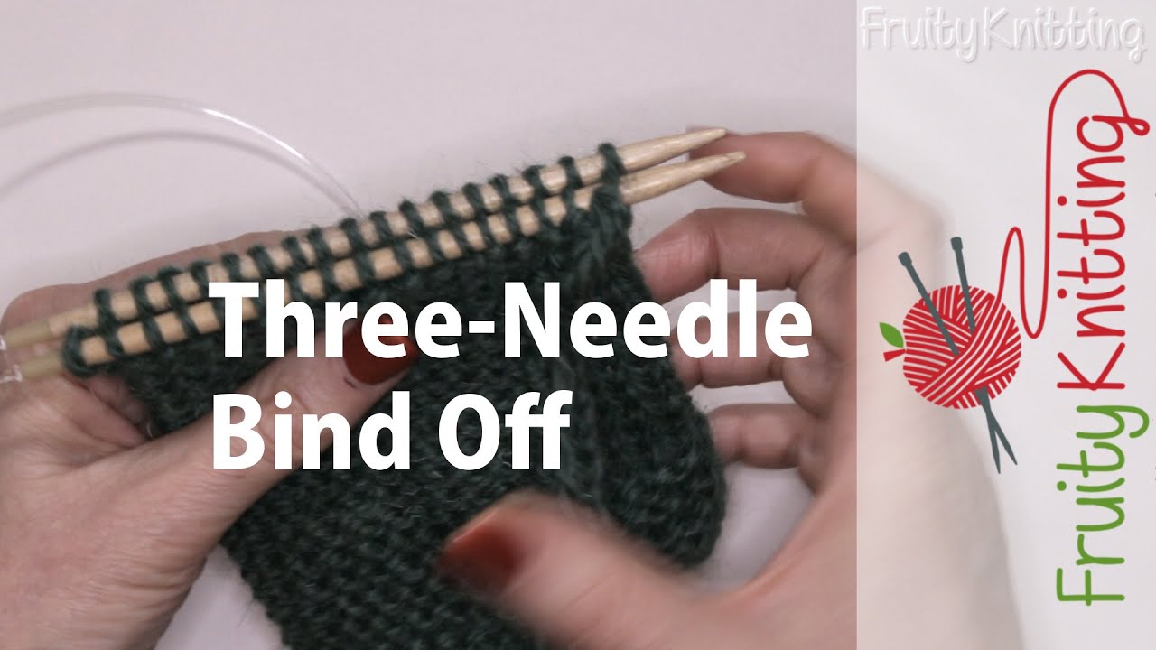 Three-Needle Bind-Off