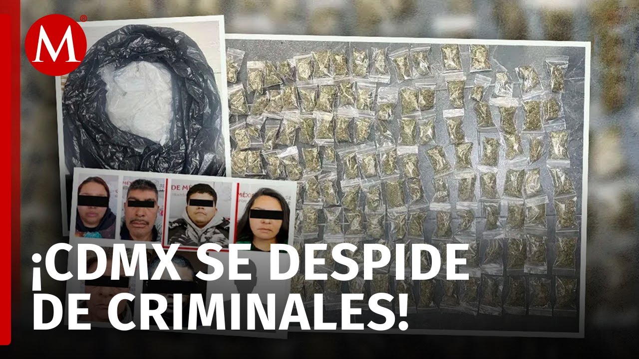 Detienen a 'El Coffe', líder de célula ligada a La Unión Tepito, tras cateos en la CdMx