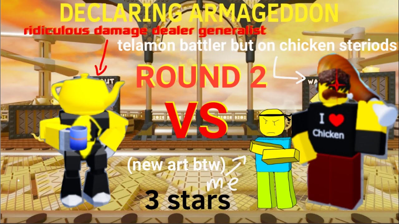 The battle bricks:3 star declaring Armageddon normal mode/guide& successful attempt
