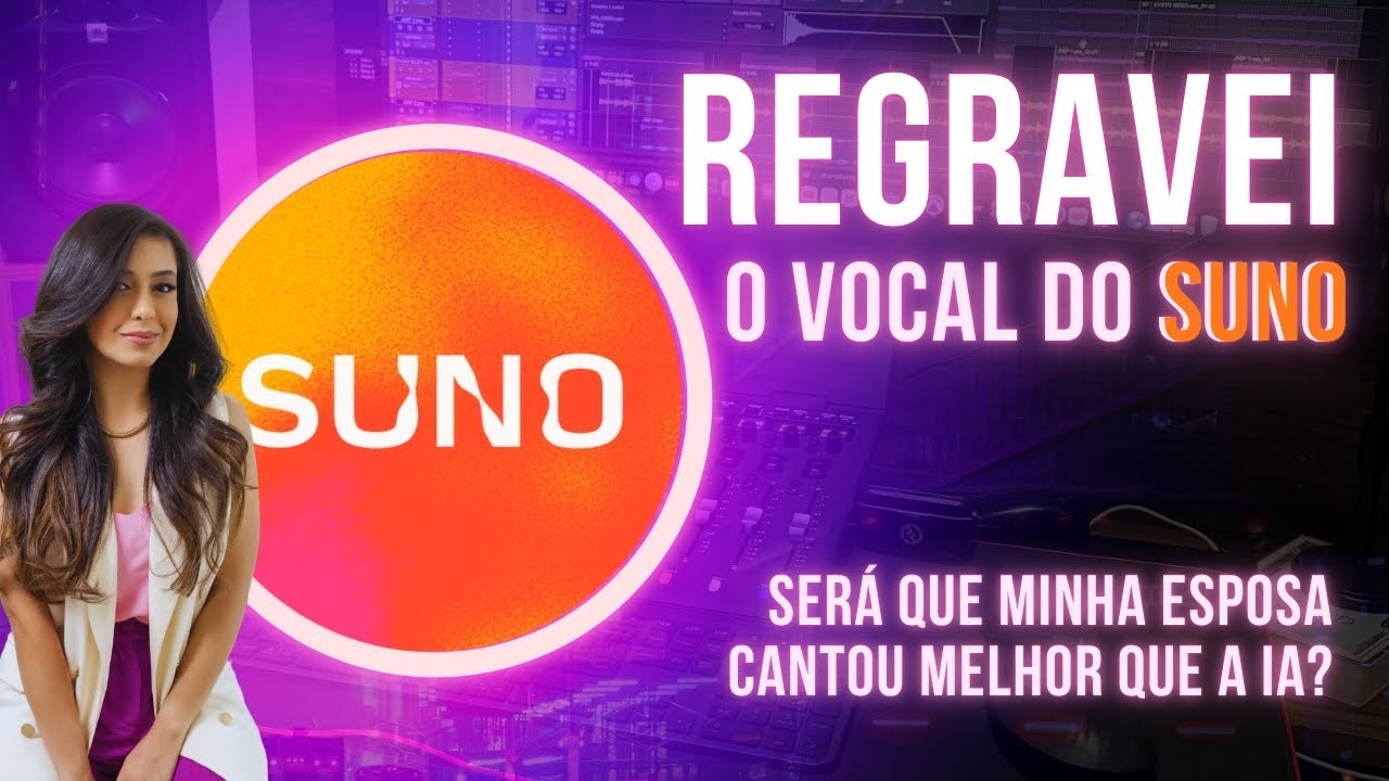 Será que Minha Esposa Cantou Melhor que a IA do SUNO? (Gravação de Vocais Reais no Desafio)