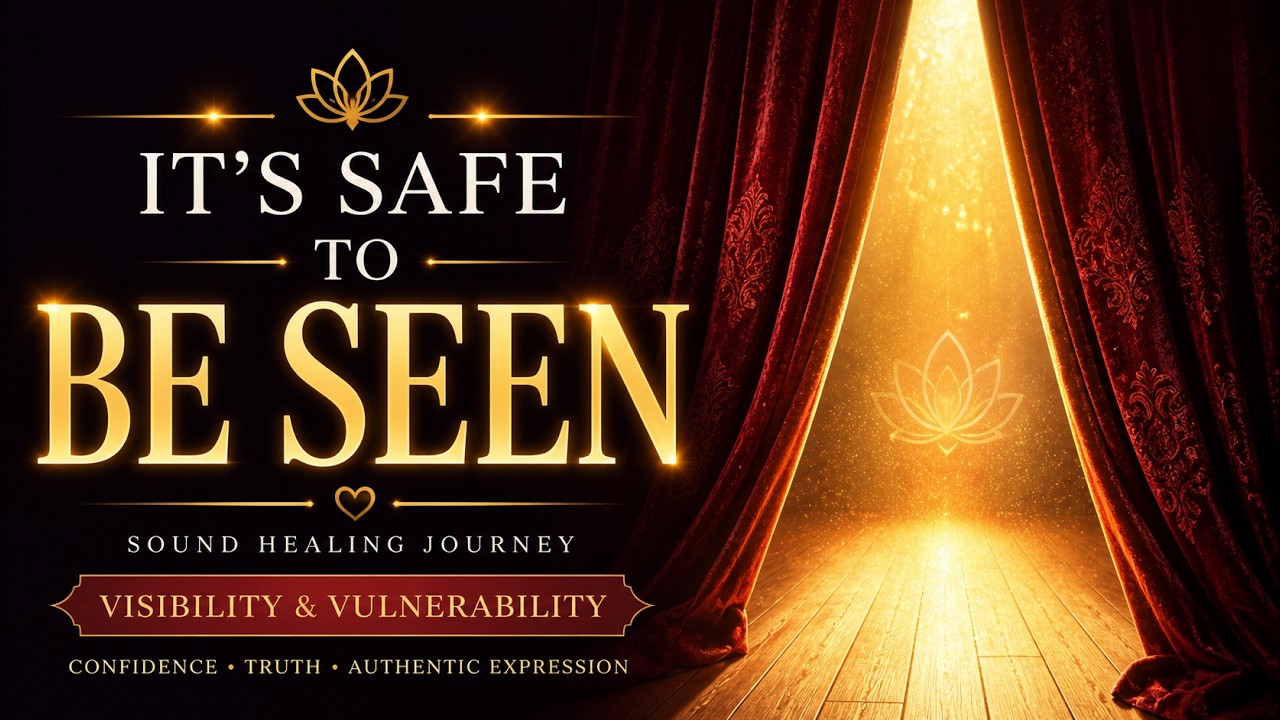 Sound Healing Journey for Visibility & Vulnerability | Being Seen & Finding Your Voice