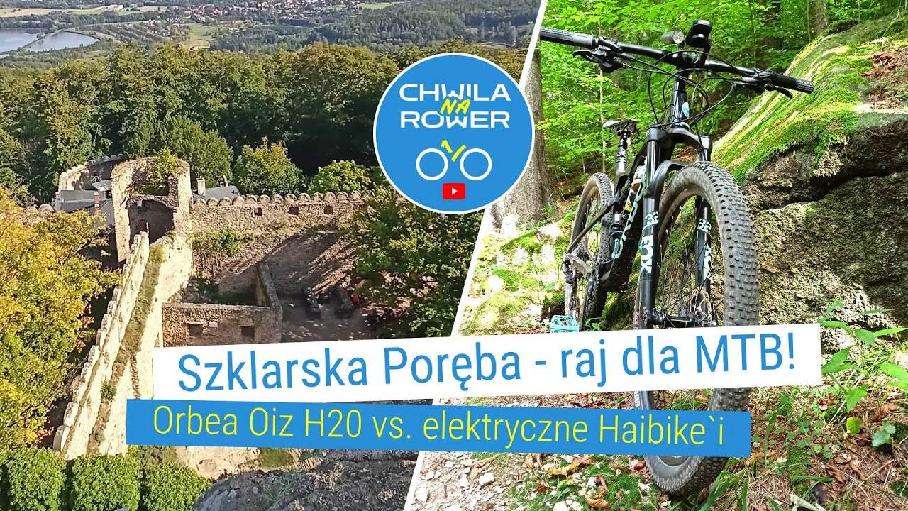 Szklarska Poręba - raj dla MTB, Orbea Oiz H20 vs elektryczne Haibike`i #74