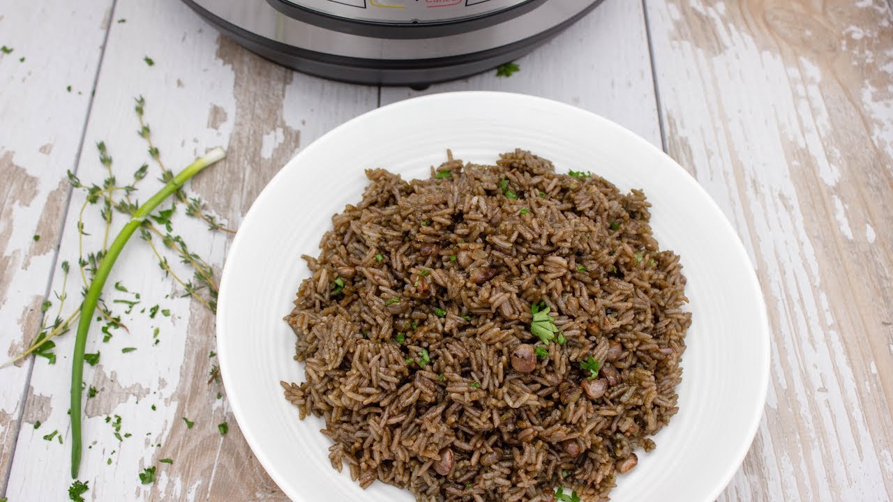 Гаитянский рис с горошком в мультиварке Instant Pot | Как приготовить гаитянский рис в мультиварк...
