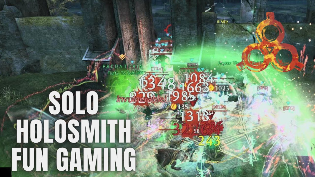 Solo HOLOSMITH Having Insanely Fun Zerging in GW2 WvW 2024