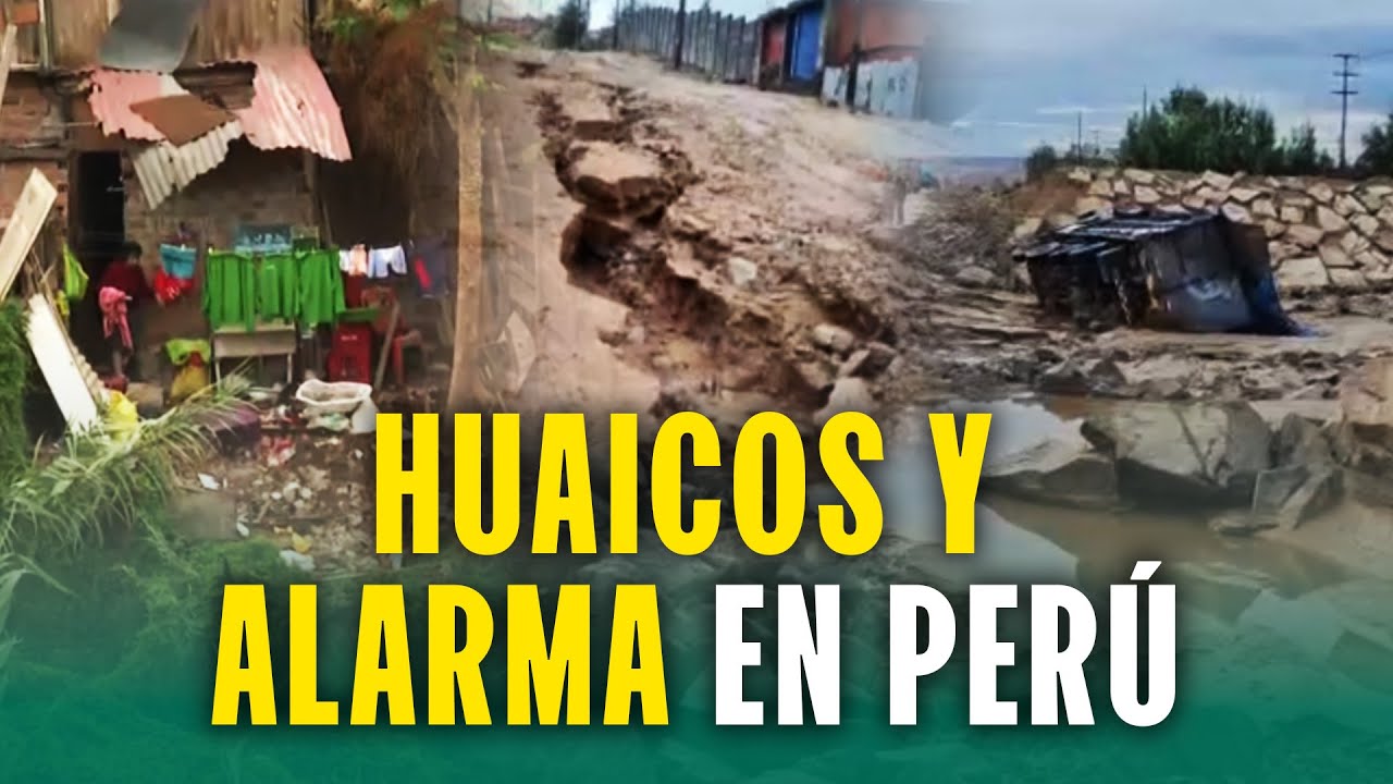 Llovió más de 12 horas: Accidentes, huaicos, decenas de casas afectadas y alarma por crecida de río