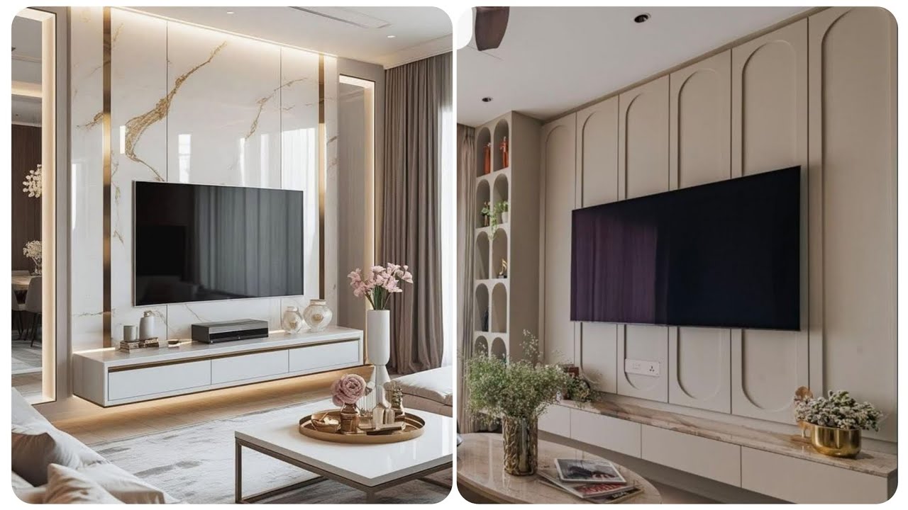 160 Luxury Living Room TV Wall Design Ideas 2025 TV Cabinet Designs| Interior Design Ideas