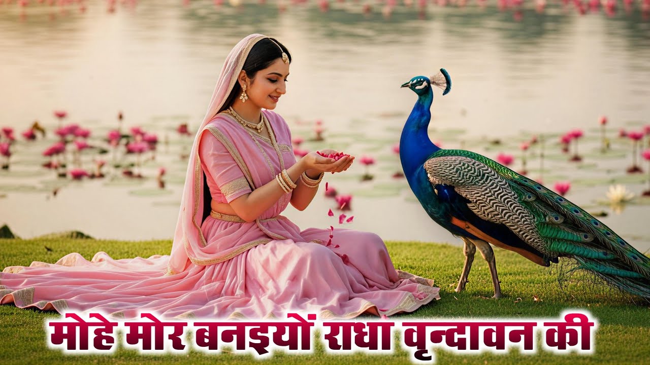 मोहे मोर बनइय्यो राधा | Mohe Mor Banaiyo Radha Apne Vrindavan Ko | Peaceful Radha Krishna Bhajan