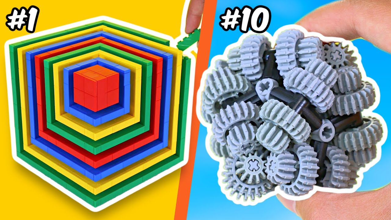 Постройки LEGO, которые кажутся НЕВОЗМОЖНЫМИ...