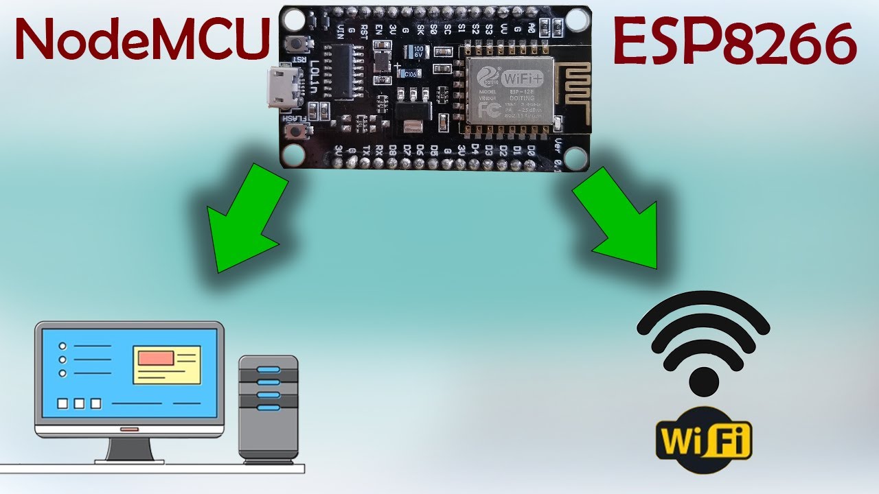 Как настроить и подключить плату разработки NodeMCU ESP8266 12-E к компьютеру и Wi-Fi