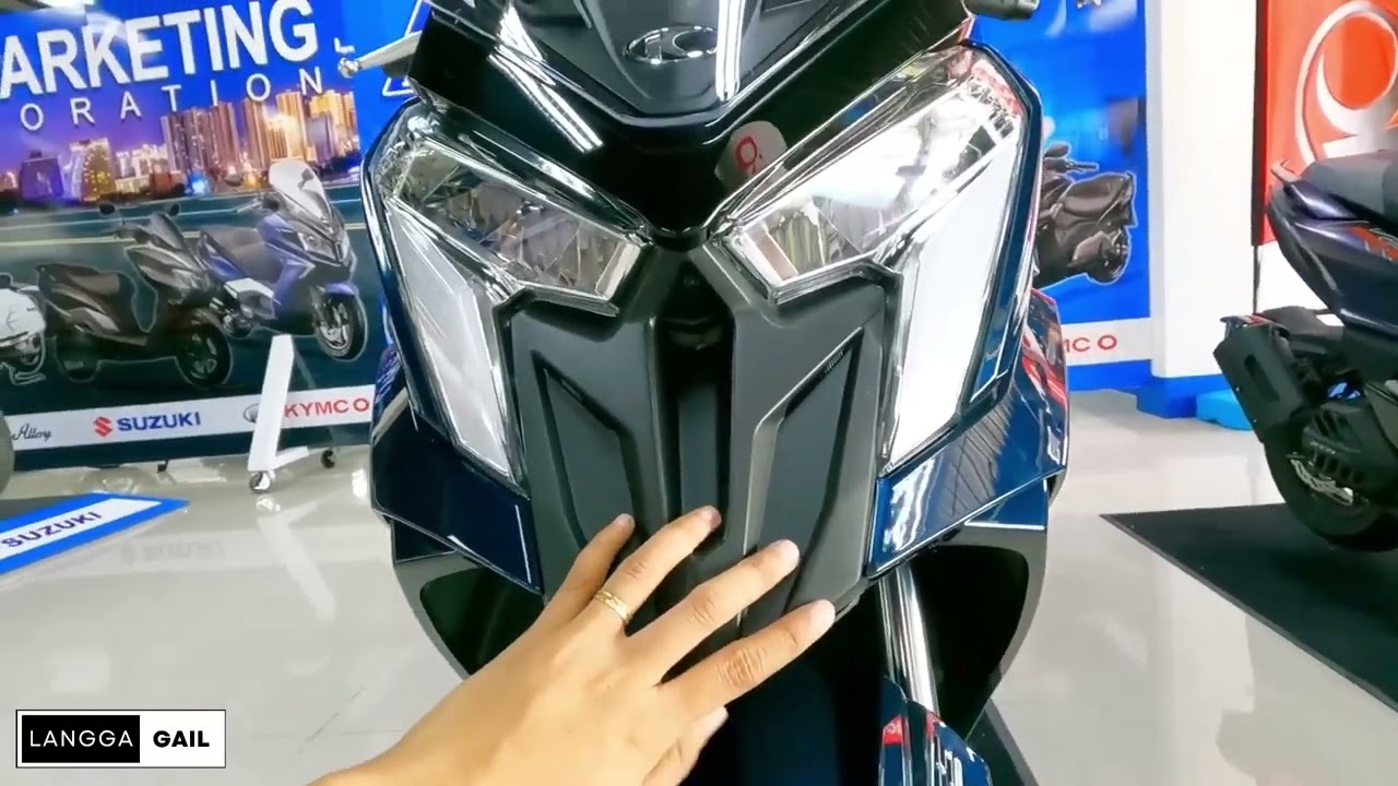 Is This The BEST 150cc Scooter? Kymco Dink Petroleum Blue! Langga Gail