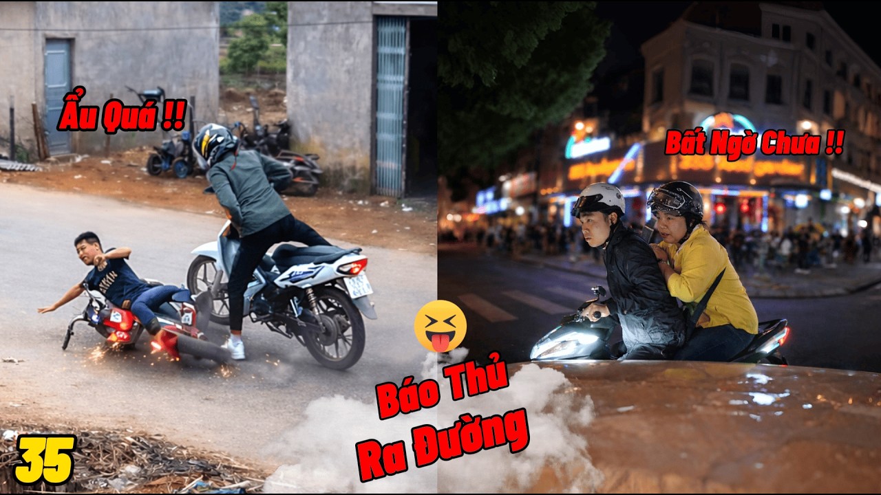 Tình Huống Hài Hước Khi Các Báo Thủ Ra Đường Cực Kỳ Báo Đời / Vui Giao Thông VN