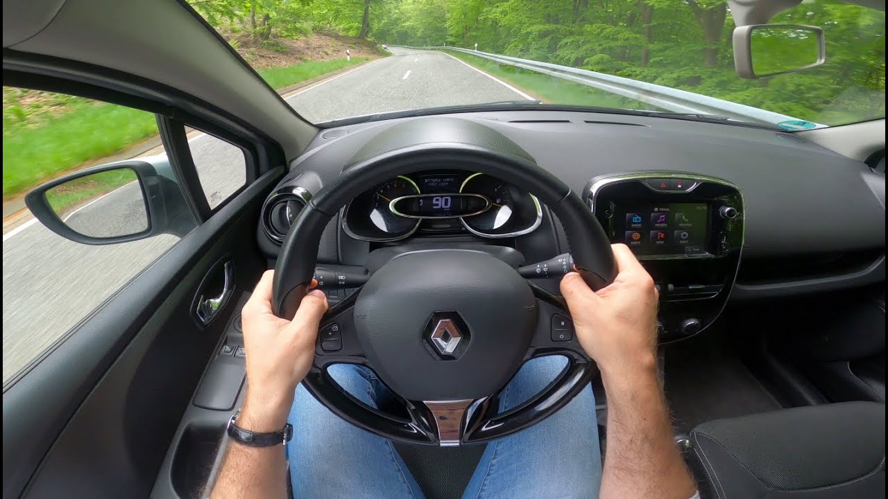 2015 Renault Clio IV [1.2 - 73 HP] 0-100 Acceleration | Top Speed Autobahn | POV Test Drive
