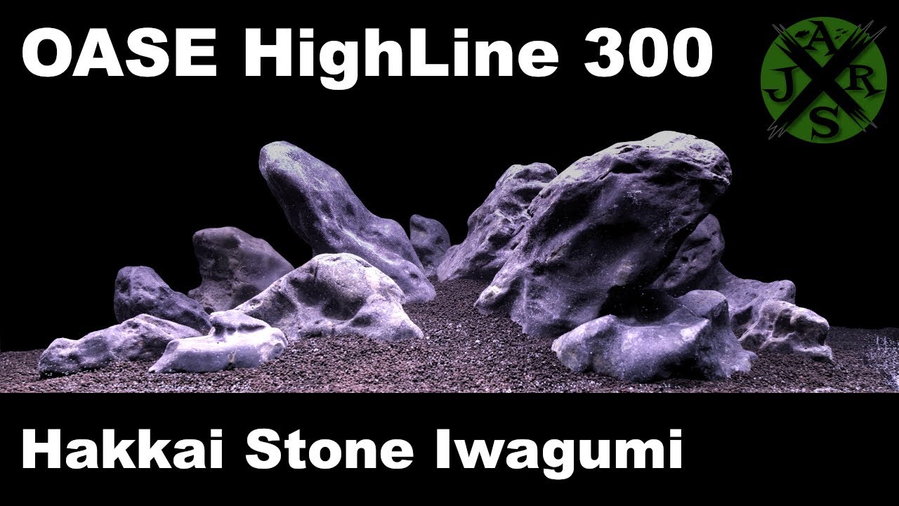 Oase Highline 300 Hakkai Stone Aquarium | Hardscape & Technik | JR Aquascaping