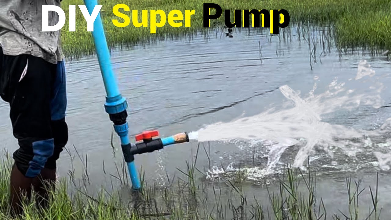 DIY: Hydro-Ram Pump: Elevating Water with Pure Mechanical Force: How to Make a Free Energy Water Pum