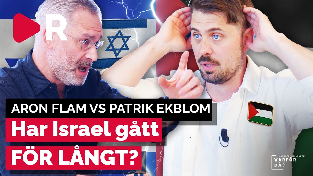 Greta, Gaza och Israel – het debatt mellan Flam och Ekblom