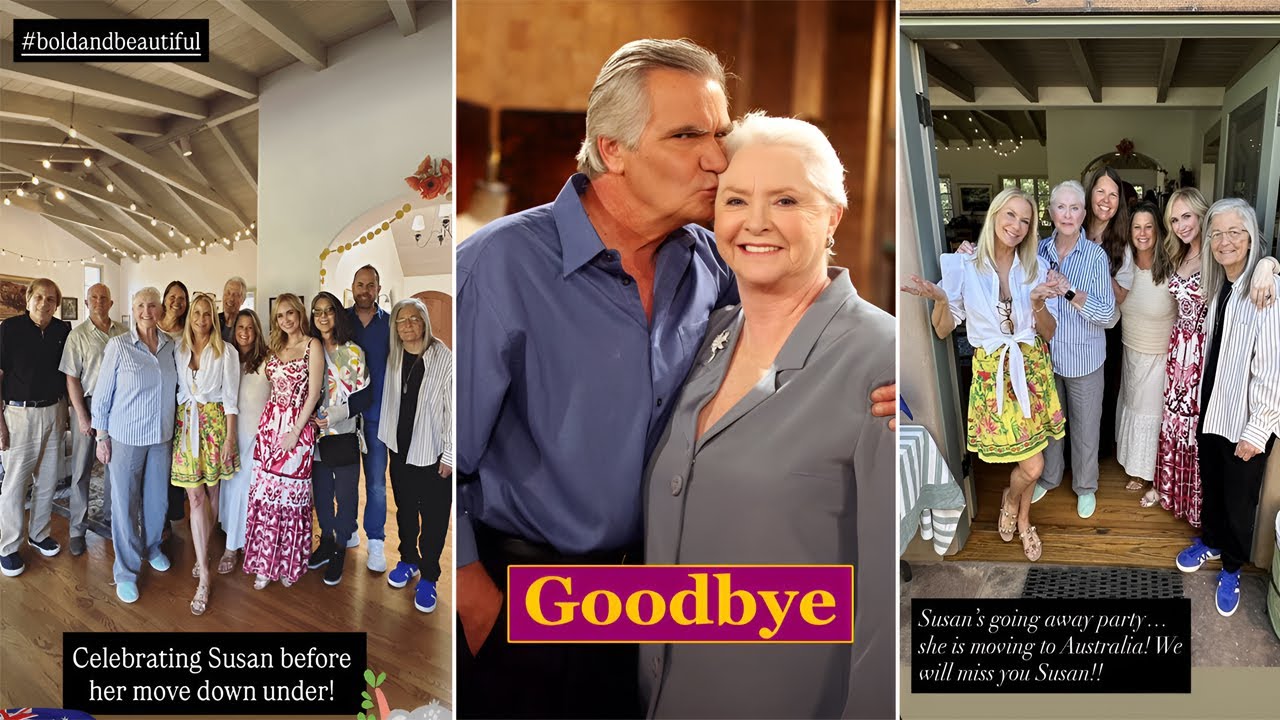 Stephanie&rsquo;s Last Curtain Call: Susan Flannery Bids Farewell as B&B Cast Sends Her Off to Australia