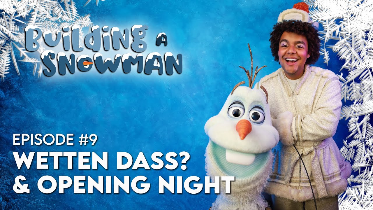 THE FINAL PART: Commercial shooting, Wetten Dass?, and Opening Night! | Building a Snowman #9