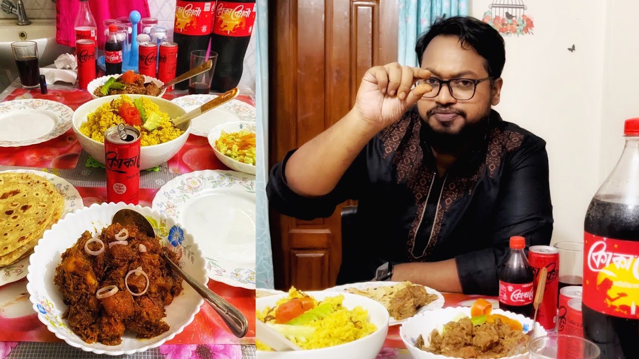 বোনের বাসায় কোরবানি স্পেশাল গরুর ভাজা গোস্ত & খাসির মাখোমাখো কোরমার দাওয়াত 🔥