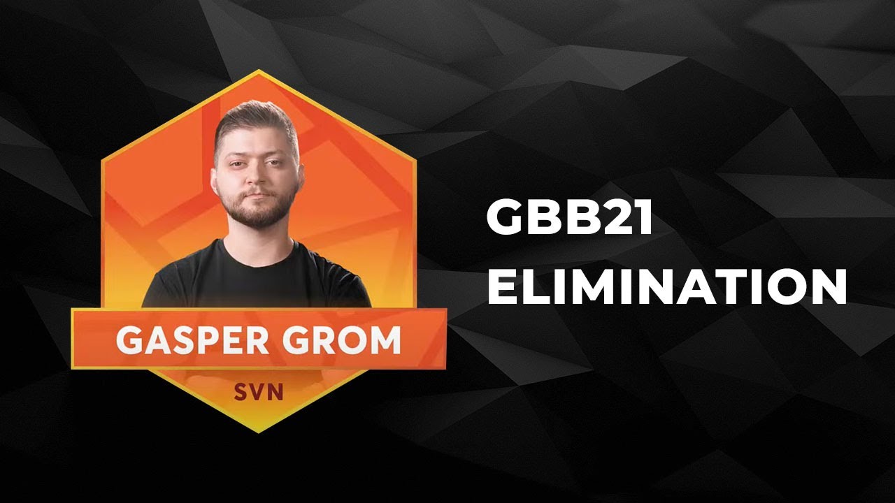 Gasper Grom - GBB21: World League Loopstation Elimination