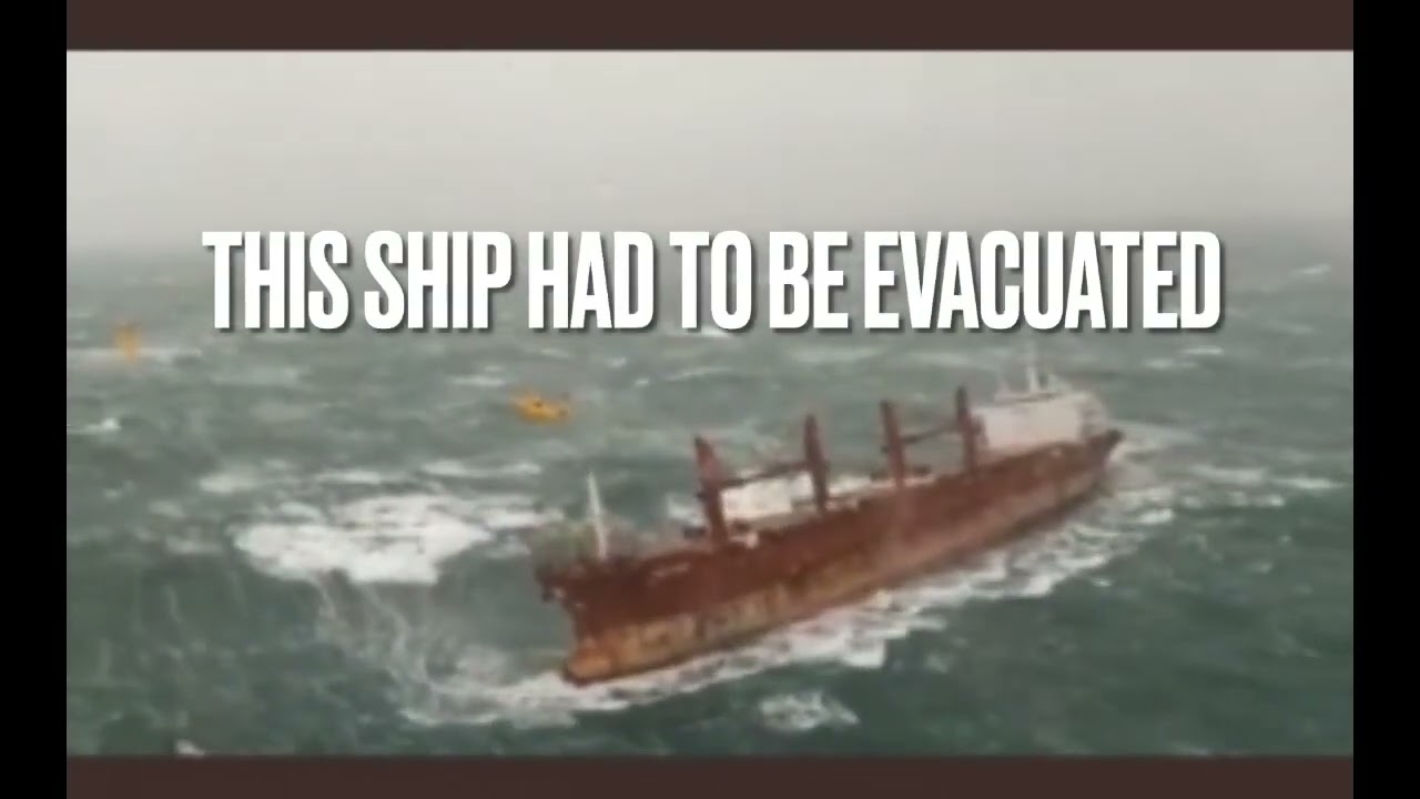 Dutch Ships in trouble during storm ‘Corrie’