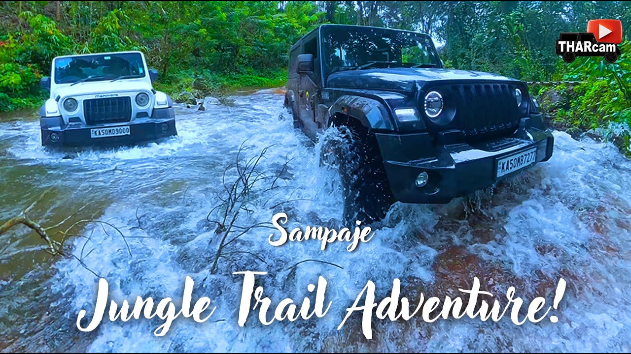 4x4 THAR Offroad | Jungle | Sampaje | #Umbale Falls!