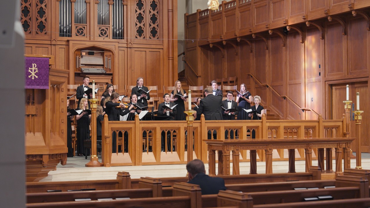 Five Hebrew Love Songs (Whitacre) Liberty University Chamber Singers at Covenant Presbyterian Church