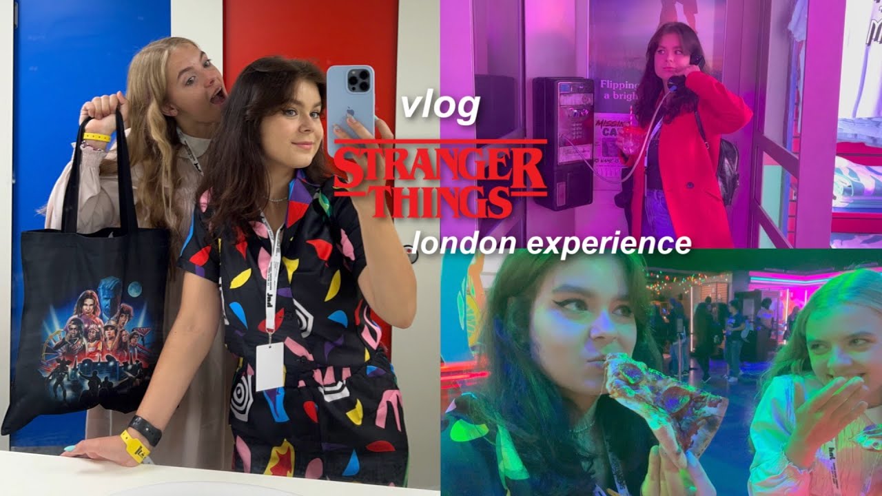 stranger things experience vlog with @LEA_OFC