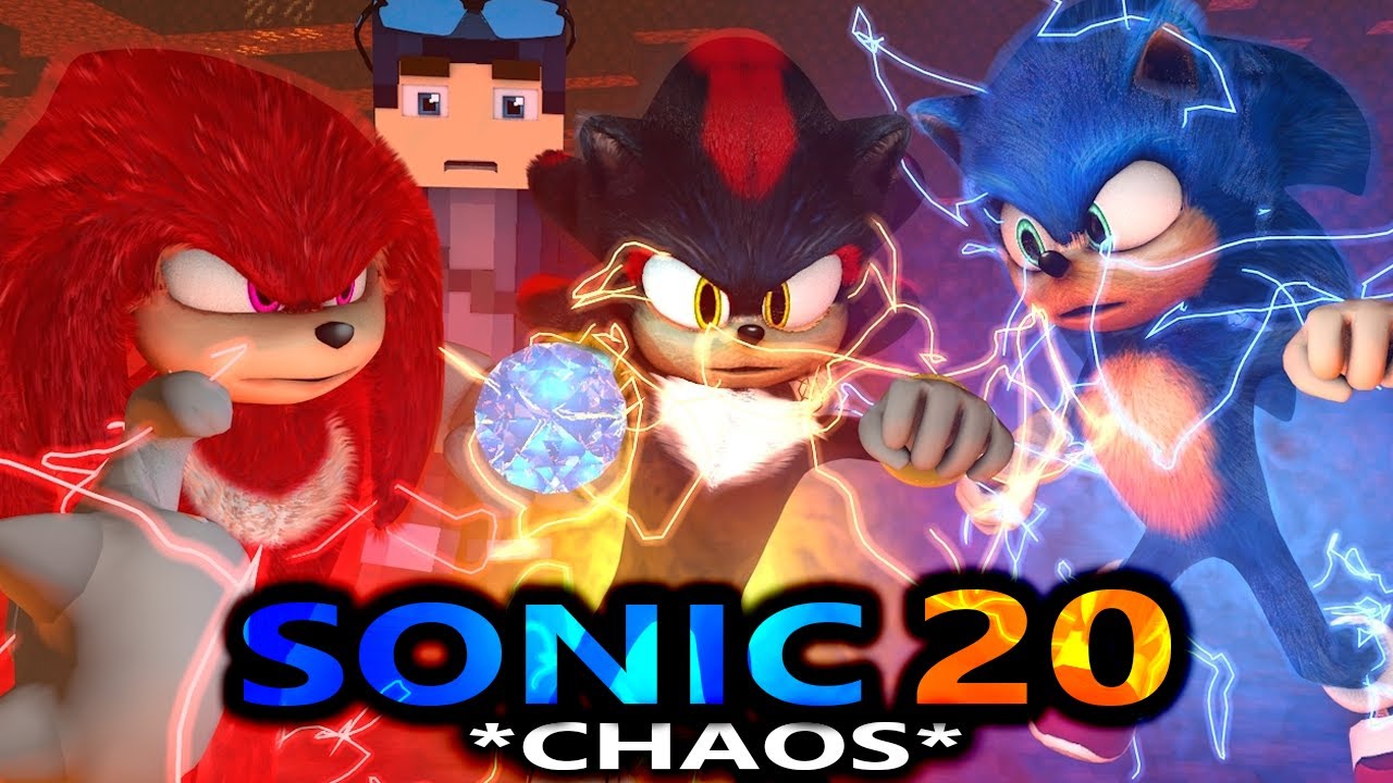 SONIC SPOOF 20 *CHAOS* (официальный) Minecraft Animation Series 2 Сезон